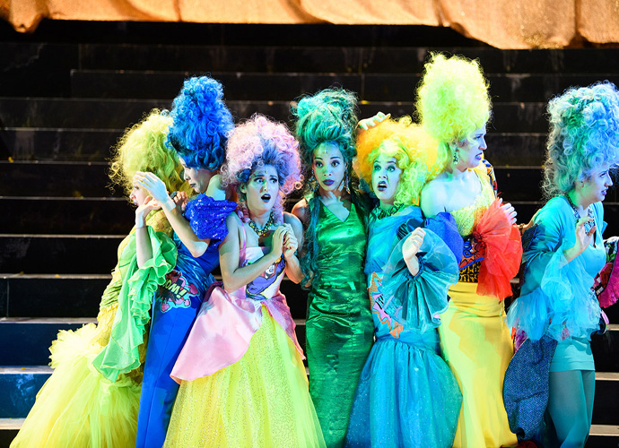 Szenenbild aus dem Musical