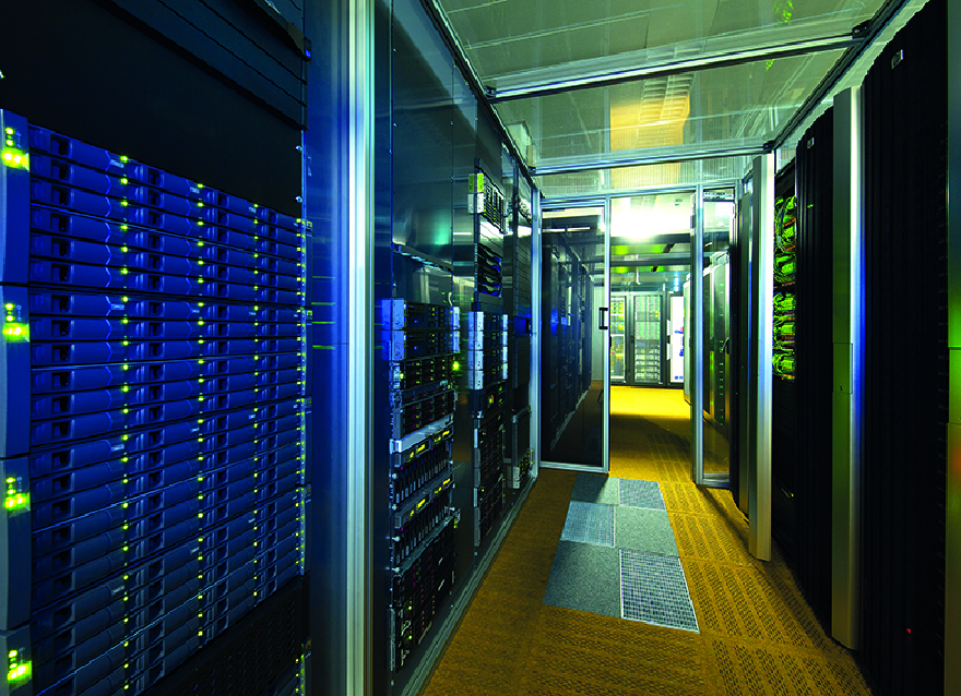 Serverraum des Regionalen Rechenzentrums Erlangen (RRZE)