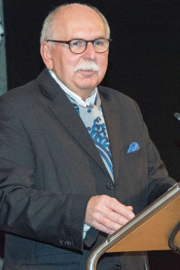 Der Präsident der Leibniz-Gemeinschaft Prof. Matthias Kleiner spricht im Deutschen Museum (Foto: Deutsches Museum)