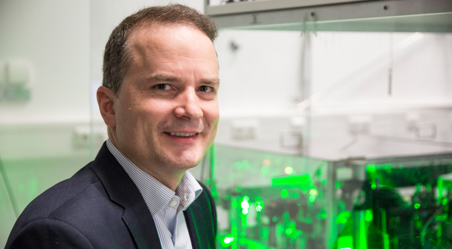 Prof. Dr. Rupert Huber von der Universität Regensburg (© Antonia Pröls/Universität Regensburg)