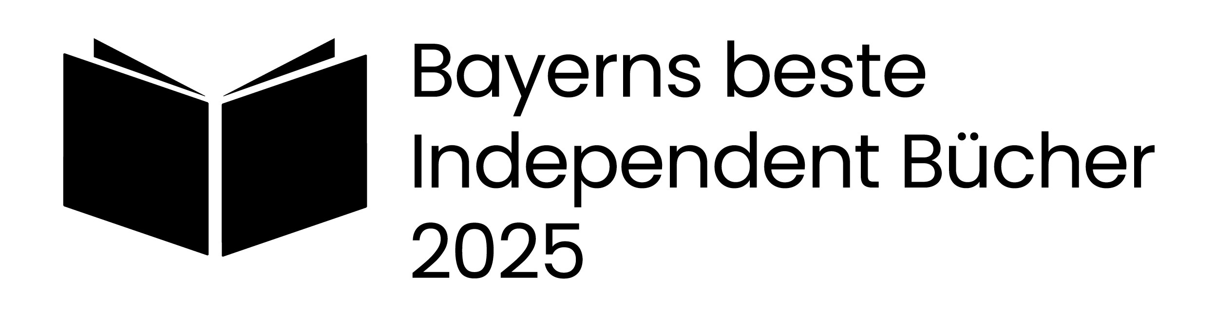 Das Logo „Bayerns beste Independent Bücher 2025“ (© StMWK)