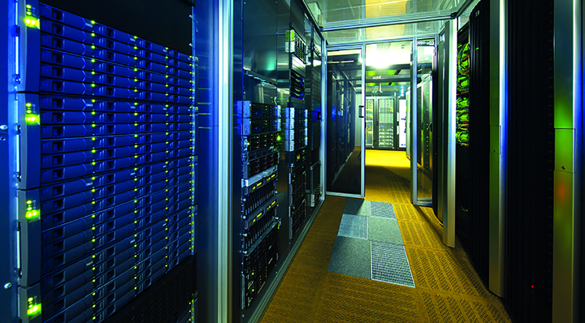 Serverraum des Regionalen Rechenzentrums Erlangen (RRZE)